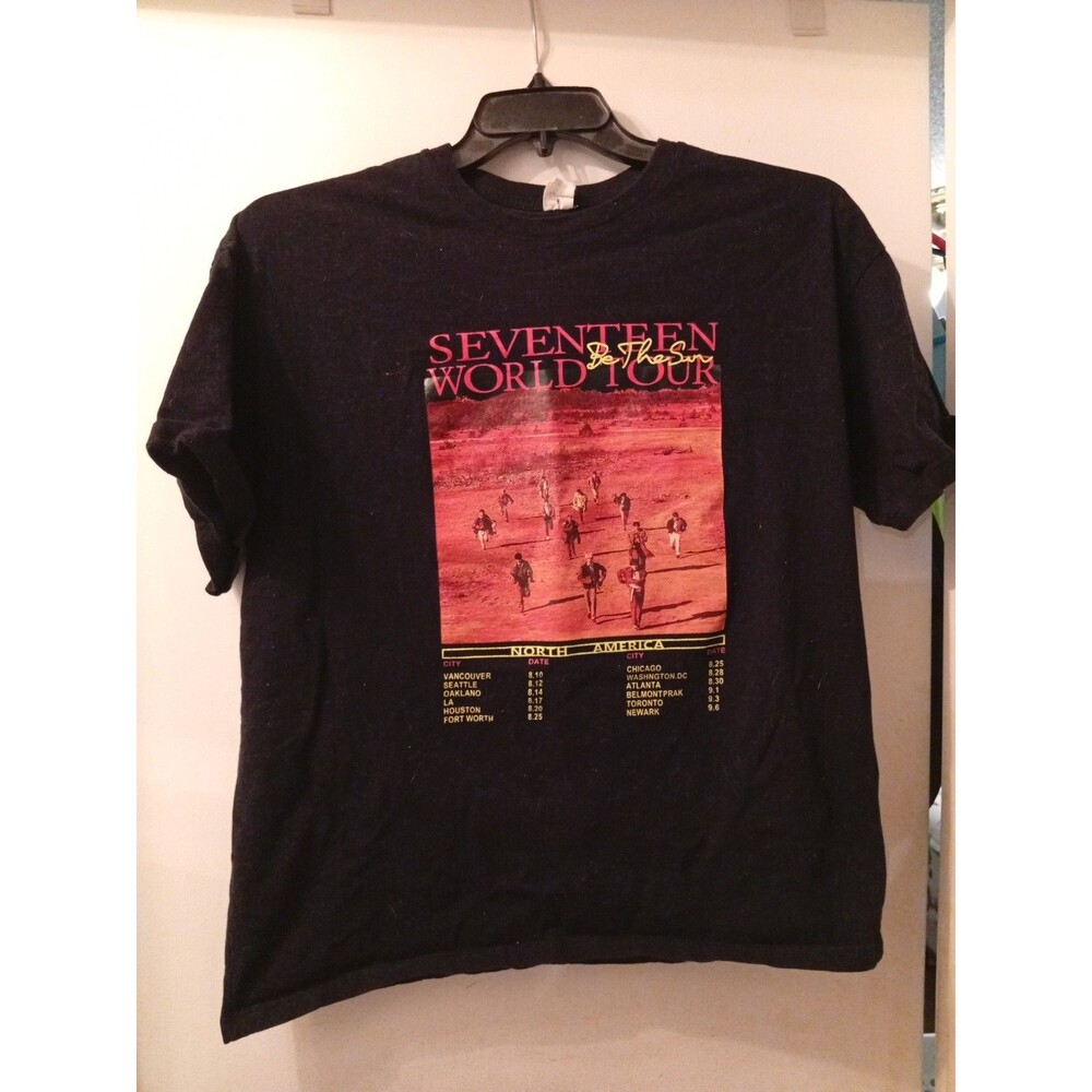 Seventeen Be The Sun K-Pop T-Shirt 2022 World Tour North America Men's 2XL